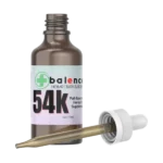 Balence Hemp Full-Spectrum Hemp Oil 54K CBD Tincture Bottle with Dropper