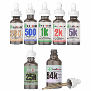 Balence Full-Spectrum Hemp Oil Tincture Collection — 250mg to 54K CBD bottles