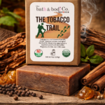 Tobacco Trail soap bar with rustic spices