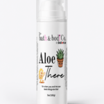 The Bath & Bodi Co Aloe There after sun lotion bottle with soothing aloe skin care formula
