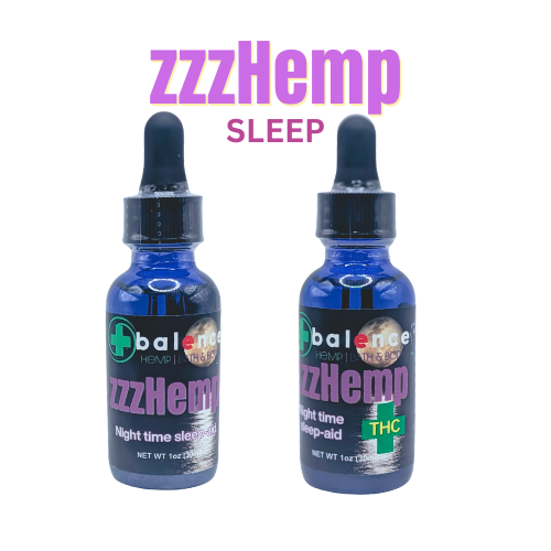 Hemp CBD - zzzHemp -  Sleep Tincture Oil