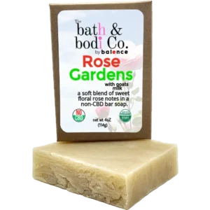 Rose Garden Goat's Milk - Non-CBD Bar Soap
