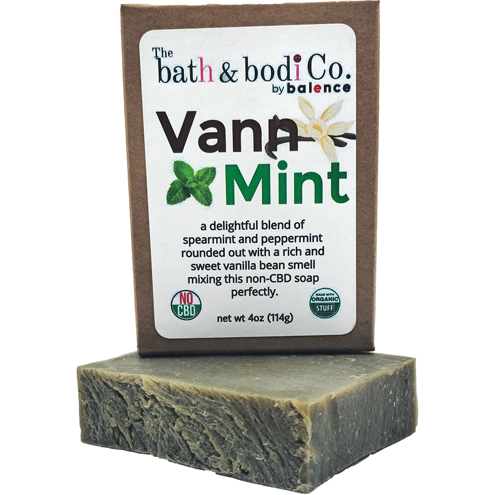 Vann Mint - Non-CBD Bar Soap