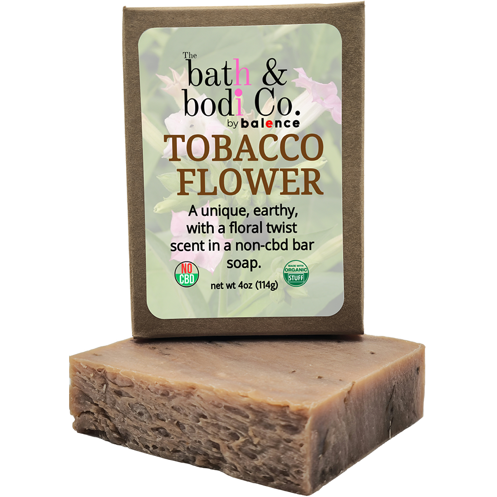 Tobacco Flower - Non-CBD Bar Soap