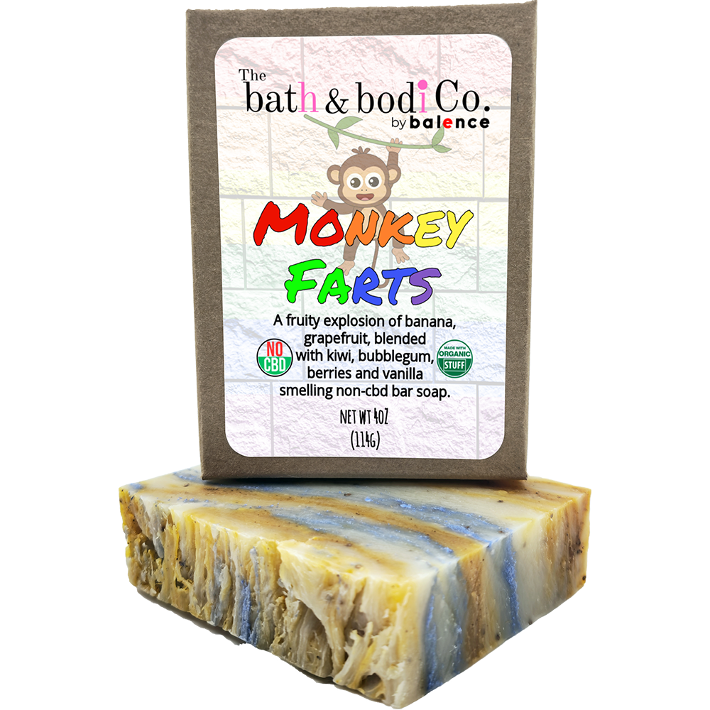 Monkey Farts - Non-CBD Bar Soap