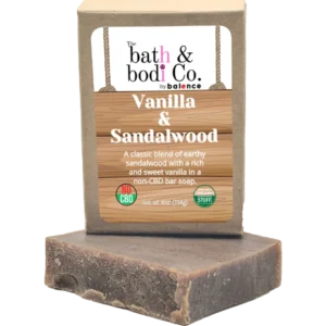 Vanilla & Sandalwood - Non-CBD Bar Soap